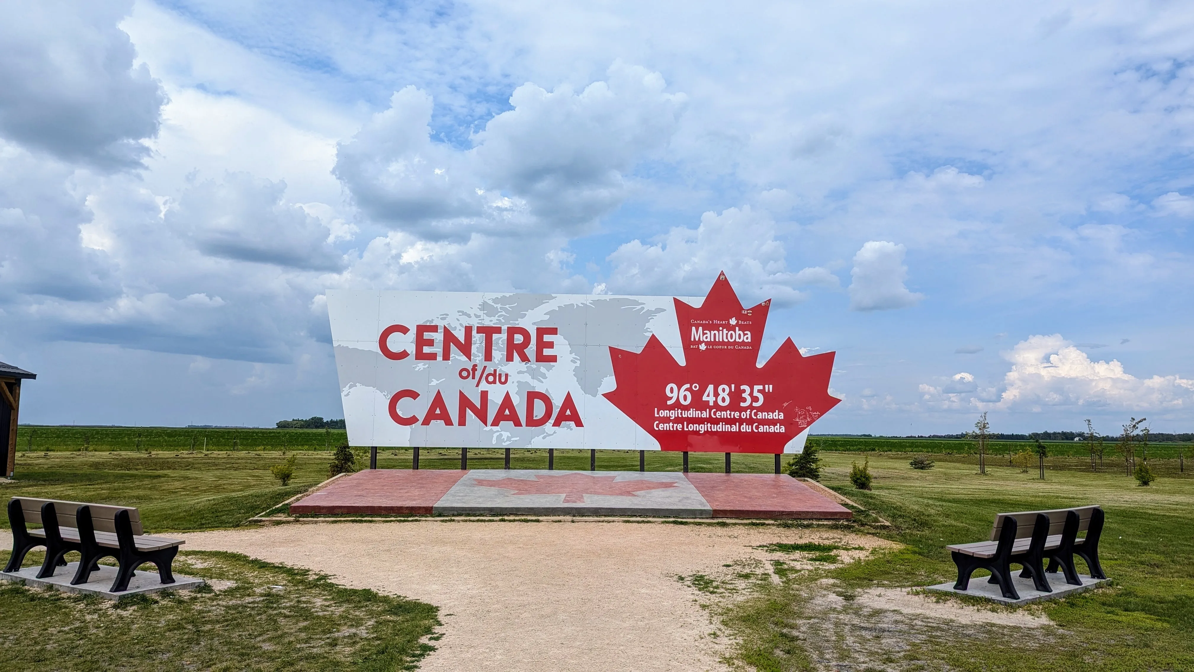 Center of Canada