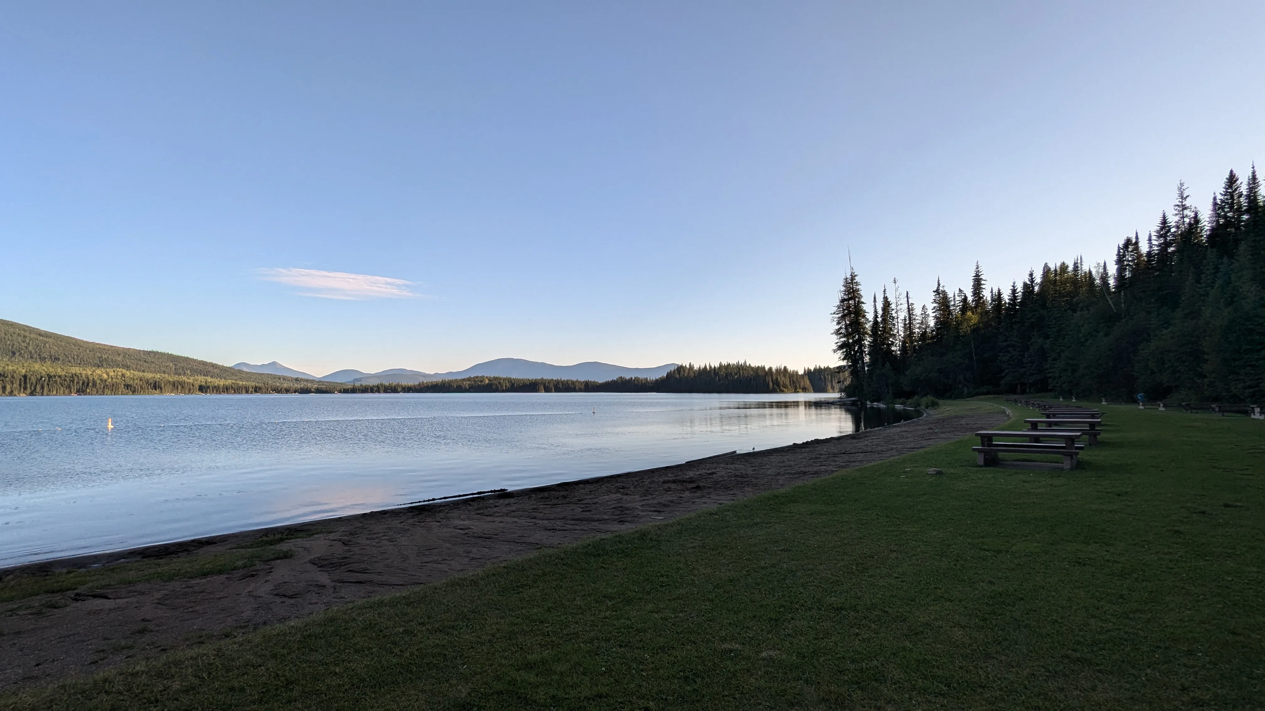 Purden Lake Provincial Park Beach